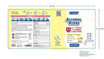 Prslb202009 1z801alcohol Wipes Lemon 5a